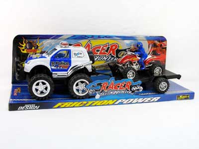 Friction Cross-country Police  Car(2C) toys