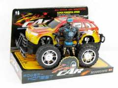 FrictionCross-Country Car & Super Man(2C)