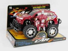 FrictionCross-Country Car & Super Man(2C)