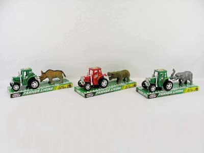 Friction Campesino Truck & Animal(3S) toys