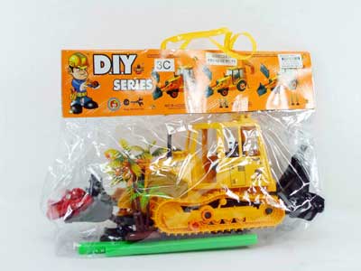 Friction Diy Project  Construction Truck(2S) toys