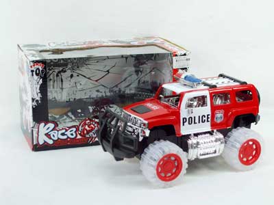 Friction Cross-country Police Car W/L toys