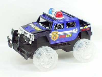 Friction Police Car W/L(2S2C) toys