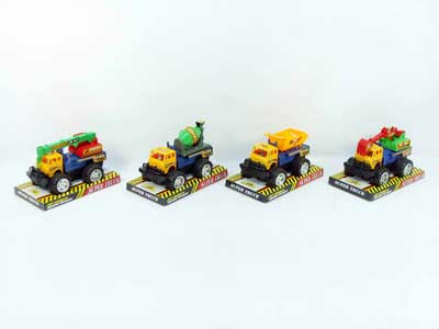 Friction Construction Truck(4S) toys