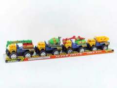 Friction Construction Truck(4in1) toys