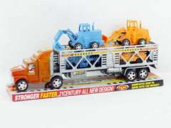 Friction Double Deck Tow Truck(3C) toys