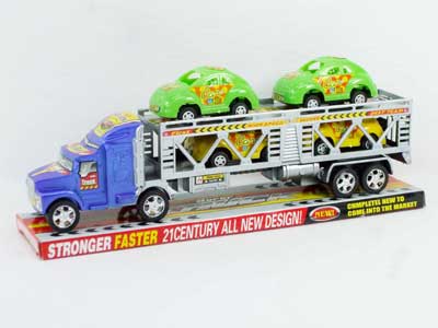 Friction Double Deck Tow Truck(3C) toys