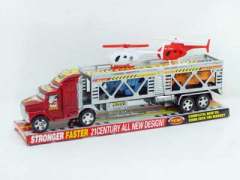 Friction Double Deck Tow Truck(3C) toys