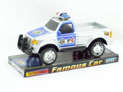 Friction Police  Car(2C) toys