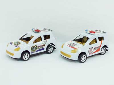 Friction  Police Car(2in1) toys