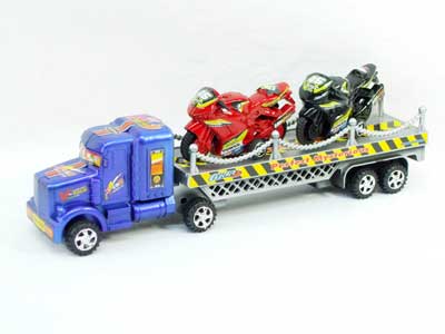 Friction Car Tow Motorcycle Car(2C) toys