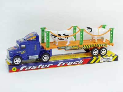 Friction Car Tow Animal(2C) toys