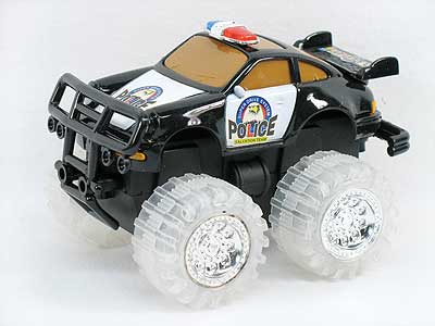 Friction Police Car W/L toys