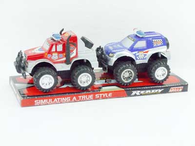 Friction  Police Car(2in1) toys