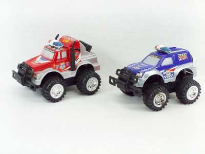 Friction Police Car(2S2C) toys