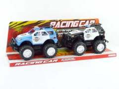 Friction Cross-country Police Car(2in1) toys