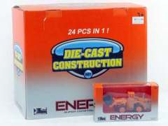Die Cast Construction Truck Friction(24in1)