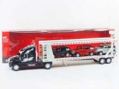 Friction Double Deck Trailer(3C) toys