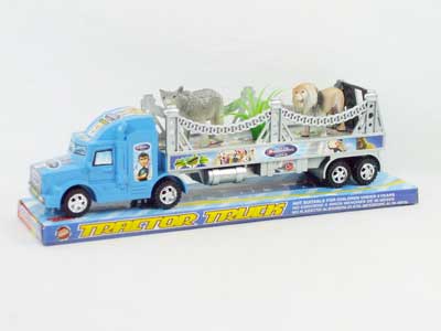 Friction Truck Tow Animal(2C) toys