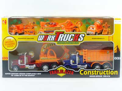 Friction Construction Truck(6in1) toys