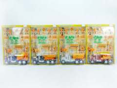 Friction Construction Truck(4S) toys