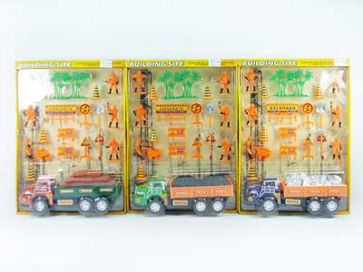 Friction Construction Truck(3S) toys