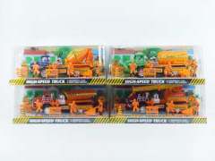 Friction Construction Truck(4S) toys