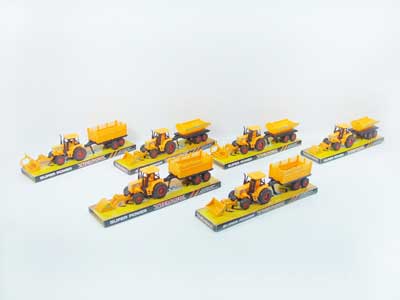 Friction Construction Truck(6S) toys