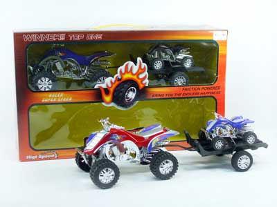 Friction  Motorcycle Tow Motorcycle(2in1) toys