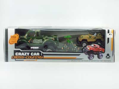 Friction Cross-country Car Tow Car(2C) toys