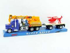 Friction Truck Tow Plane toys