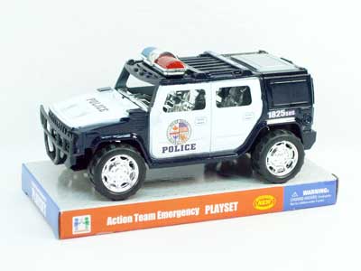 Friction Police Car toys