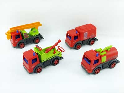 Friction Construction Truck(4S) toys