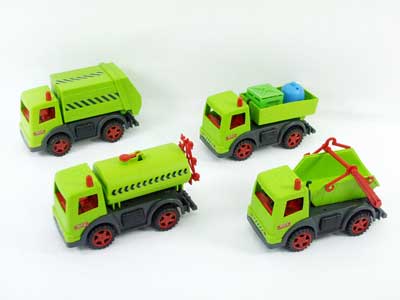 Friction Construction Truck(4S) toys