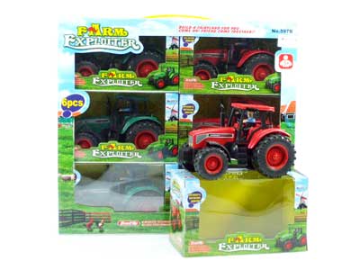 Friction Farmer Truck(6in1) toys