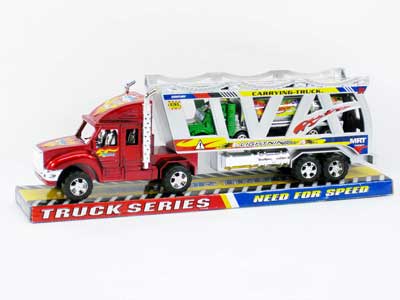 Friction Double Deck Trailer(2C) toys