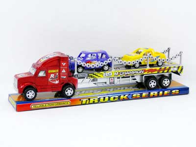 Friction Tow Truck & Free Wheel Car(2C) toys