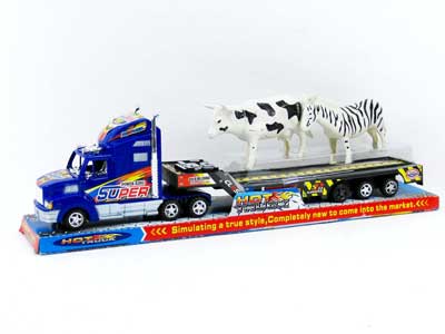 Friction Car Tow Animal(3C) toys
