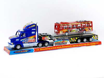 Friction Tow Friction  Bus(3C) toys