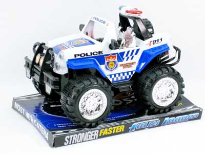 Friction Cross-country Police Car(2C) toys