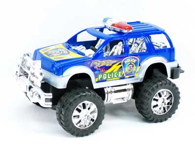 Friction Cross-country  Police Car(3C) toys