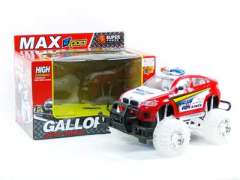 Friction Police Car W/L_M(2C) toys