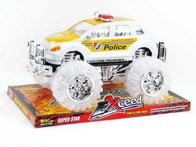 Friction Cross-country Police Car W/M_L(2C) toys