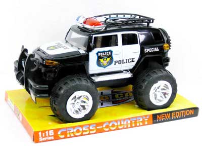Friction Cross-Country Police Car toys