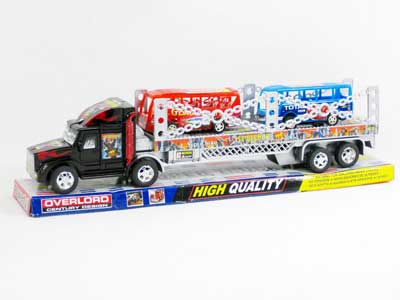 Friction Truck Tow Bus toys