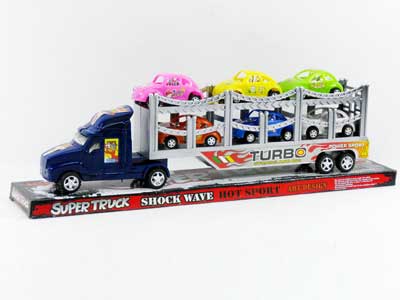 Frition Truck Tow Free Wheel Car(2C) toys