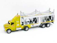 Friction Double Deck Container Truck(3C) toys