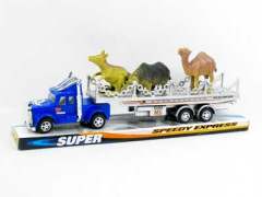 Friction Tow Truck Animal toys