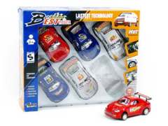 Friction Racing Car(6in1) toys