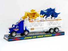 Friction Truck Tow Animal toys